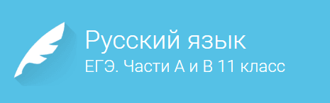 Вводное занятие   Русский язык  ЕГЭ. Части А и В  для 11 класса.png